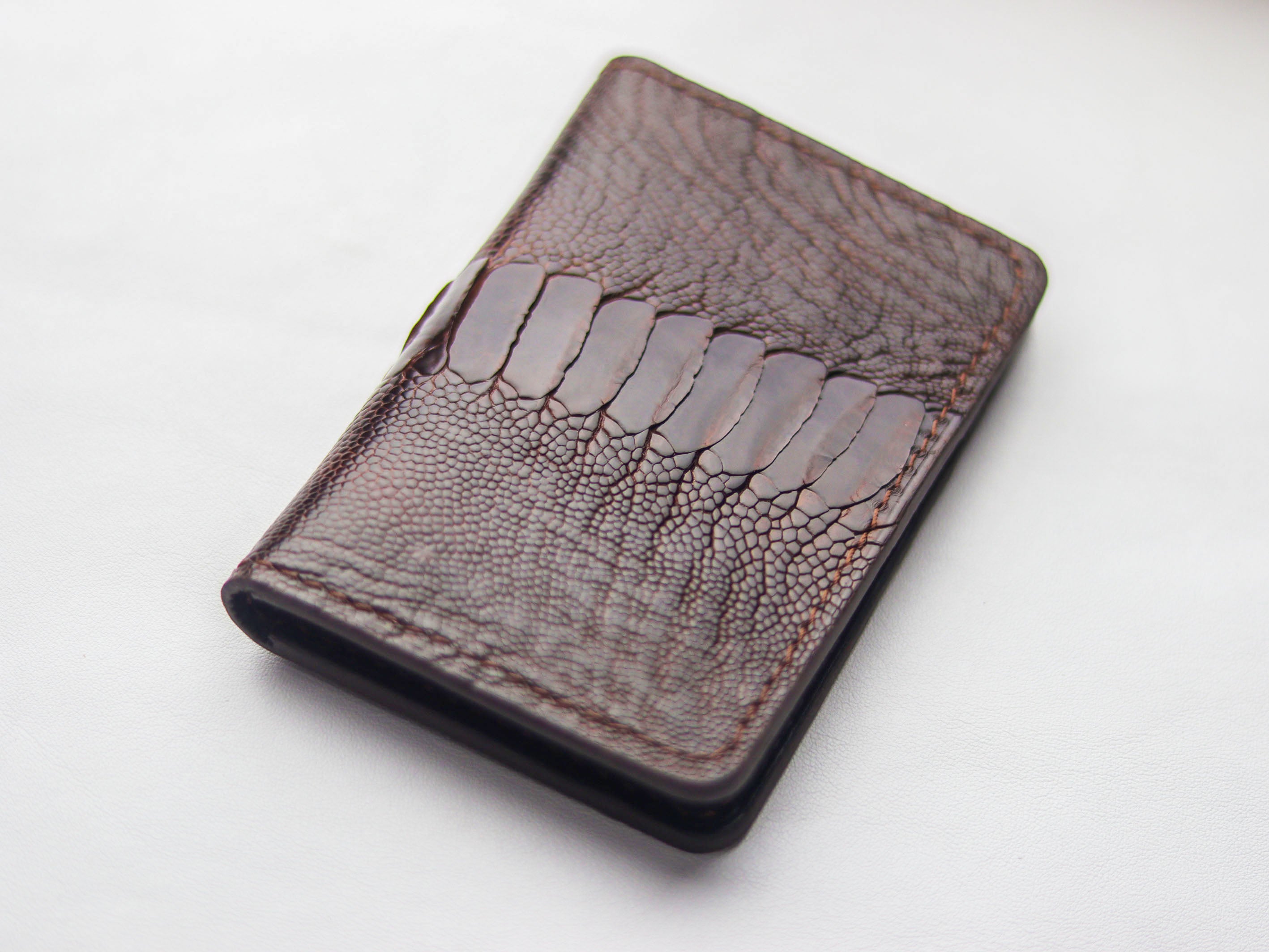 Ostrich outlet leg and ostrich skin wallets