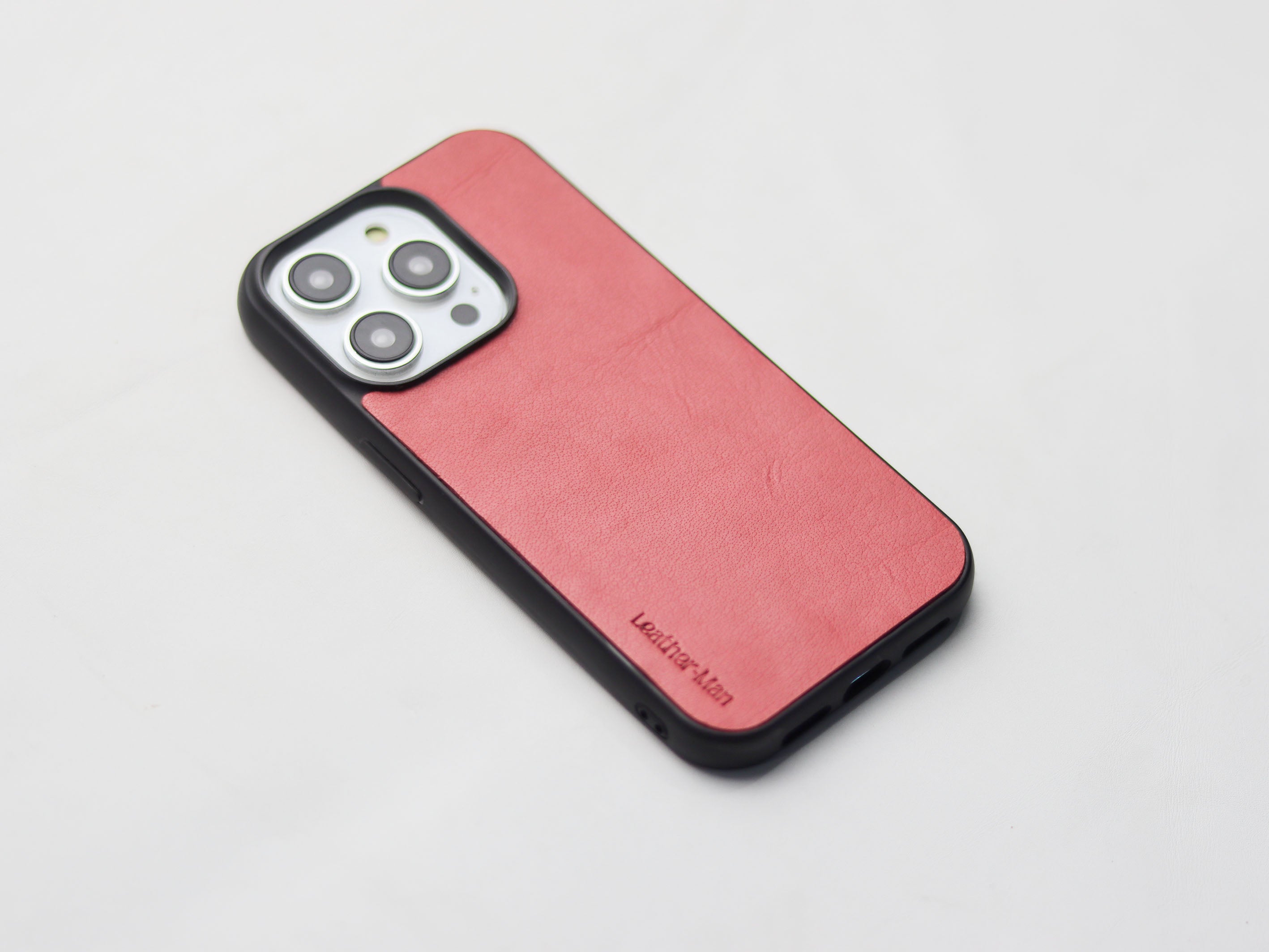 FLAMINGO PINK LEATHER - CLASSIC PHONE CASE