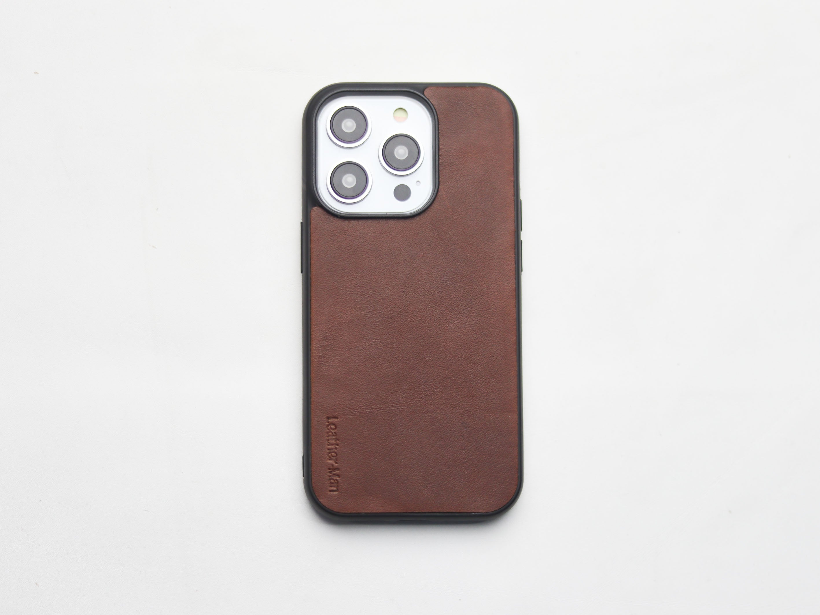 CHESTNUT BROWN LEATHER - CLASSIC PHONE CASE