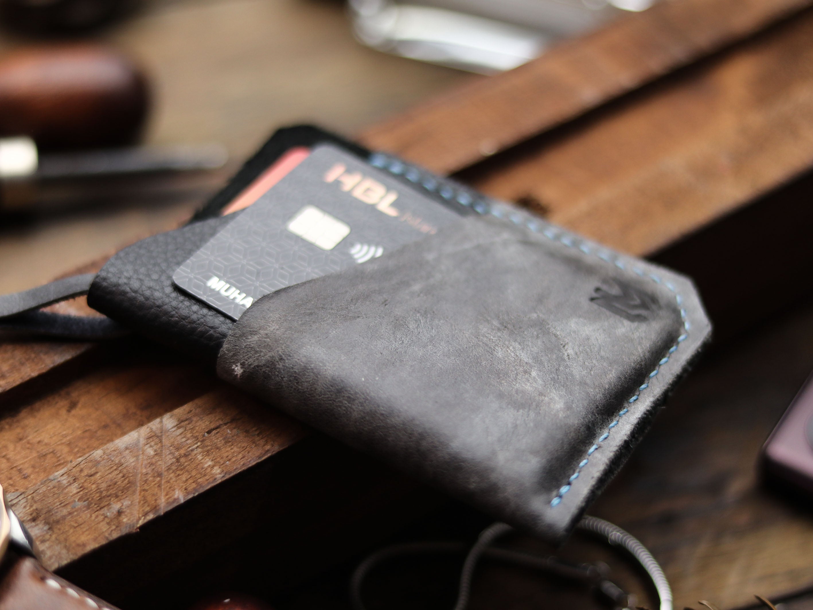 ETON - STONE BLUE LEATHER