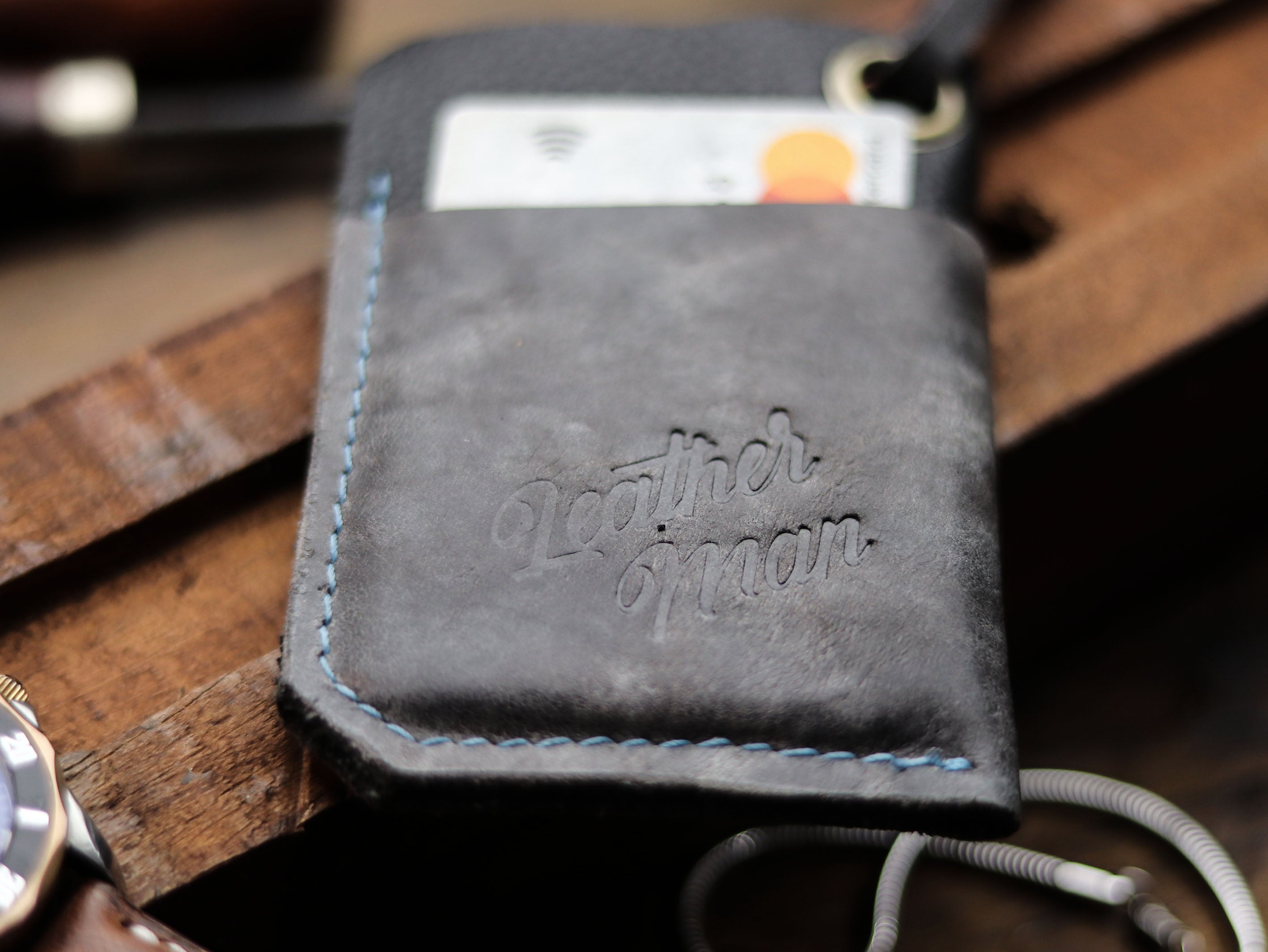 ETON - STONE BLUE LEATHER