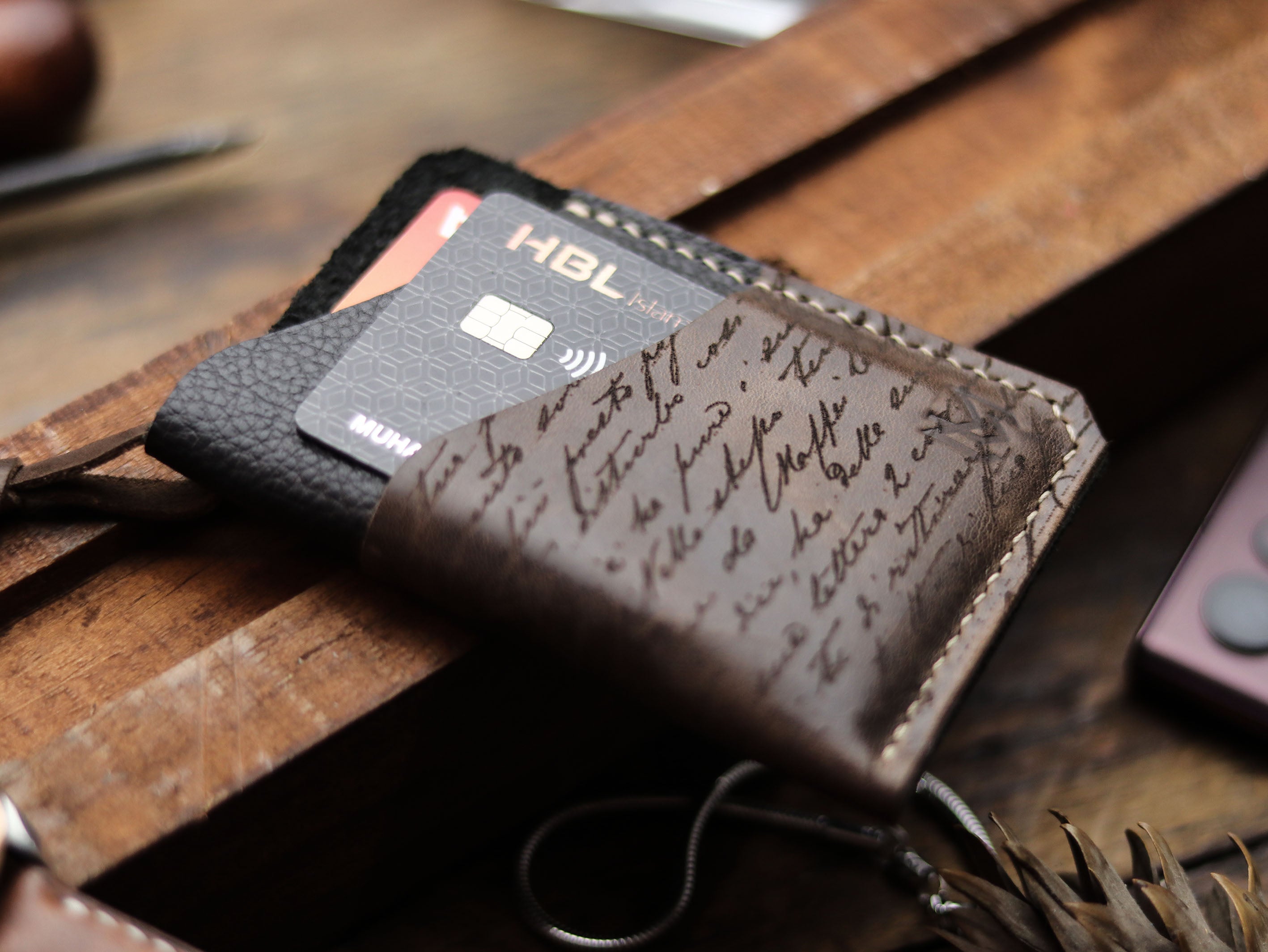 ETON - WALNUT BROWN LEATHER (ENGRAVED)