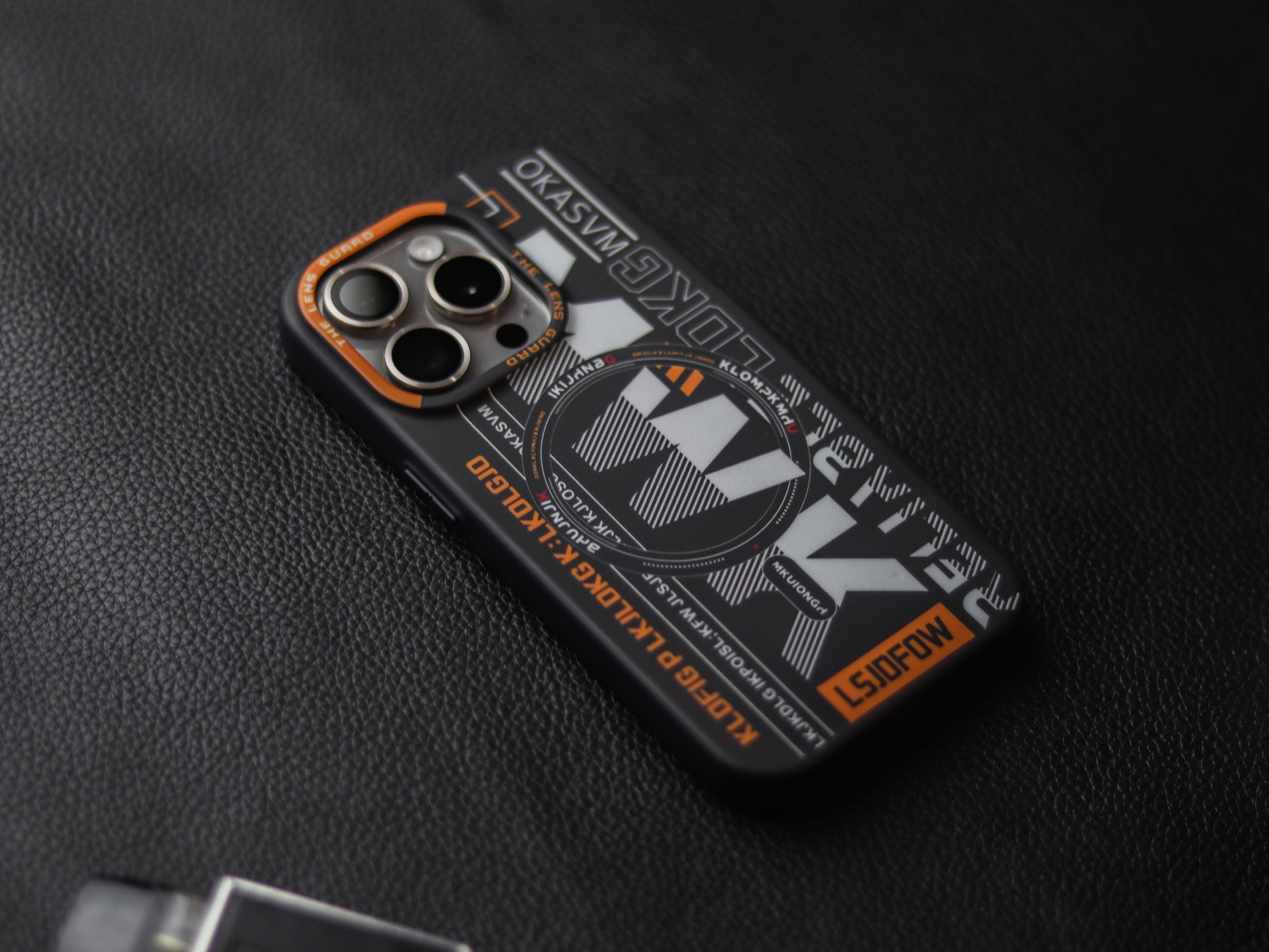 Fashion Brand Frosted Soft Letter Silicone Magsafe High Quality Phone Case - grip