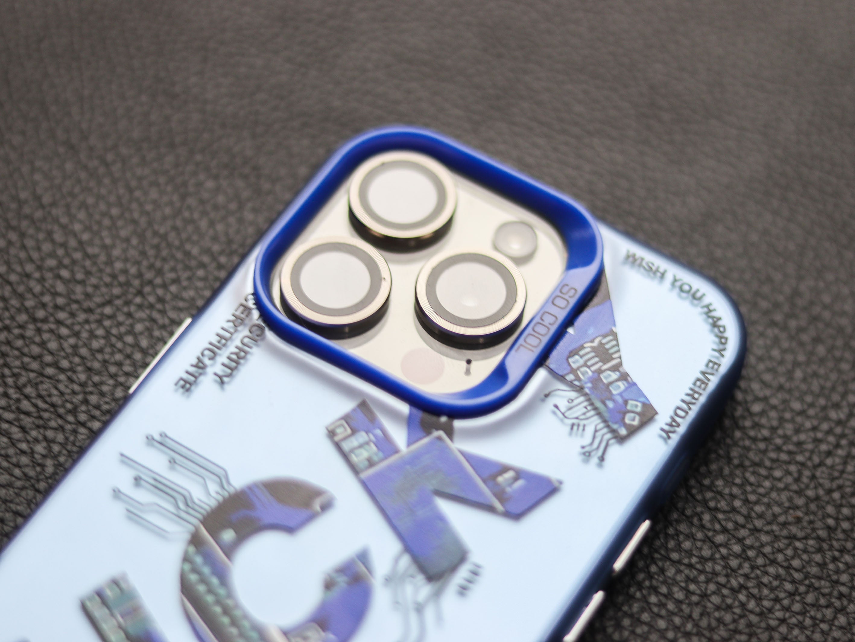 Advance Sense English Letters High Quality Phone Case - grip