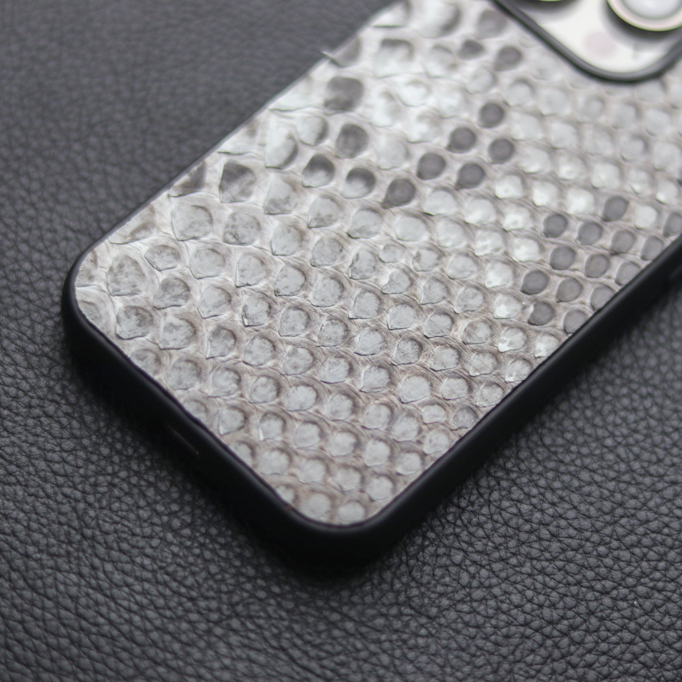 NATURAL PYTHON SKIN PHONE CASE