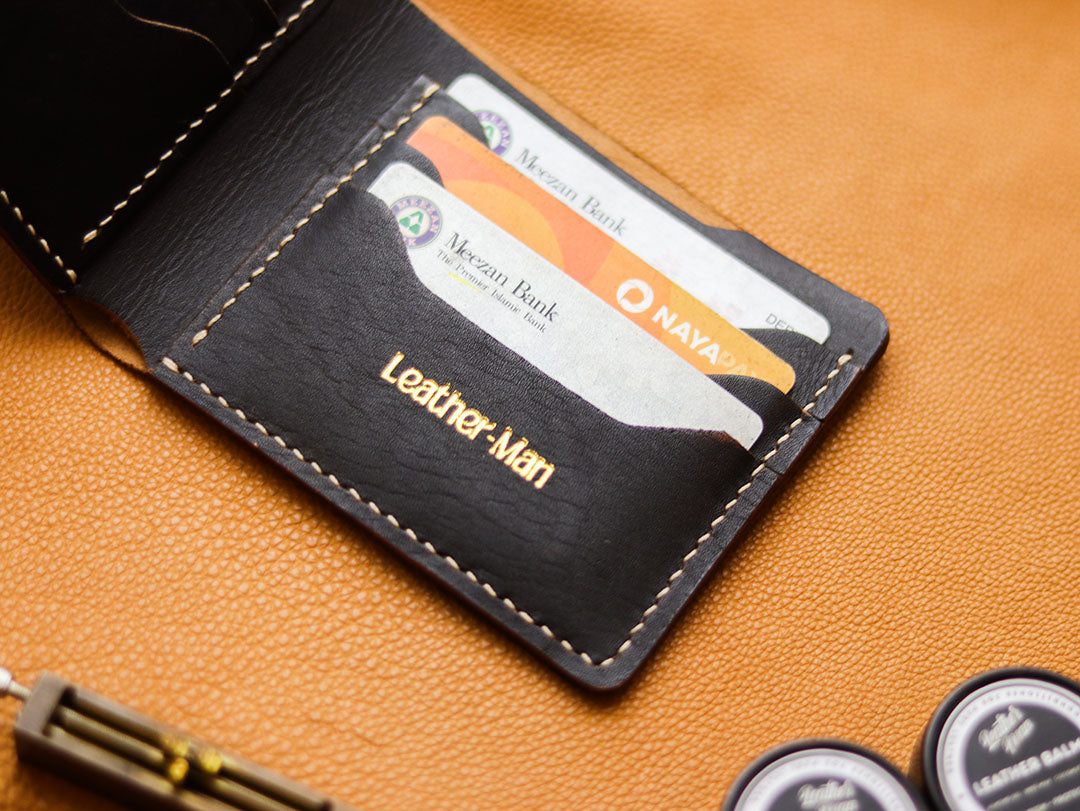 MAXIMUS - HORWEEN BLACK VEG TAN LEATHER