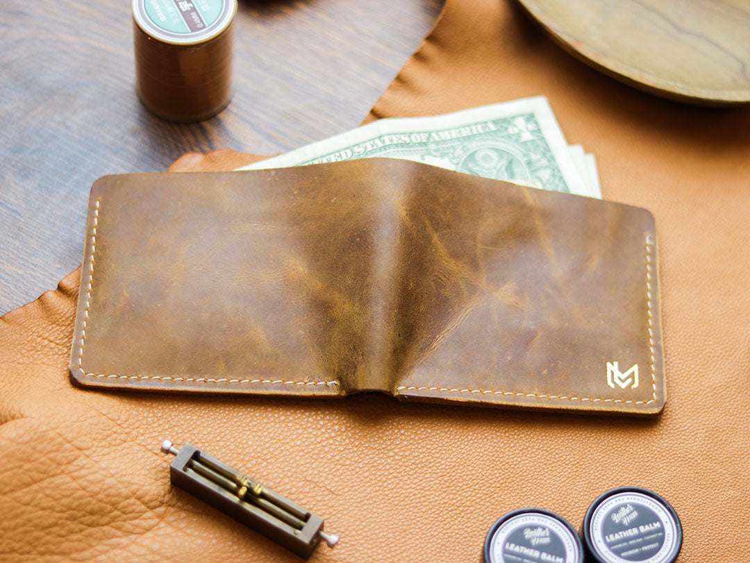 MAXIMUS - BRONZE BROWN WAX PULL UP LEATHER