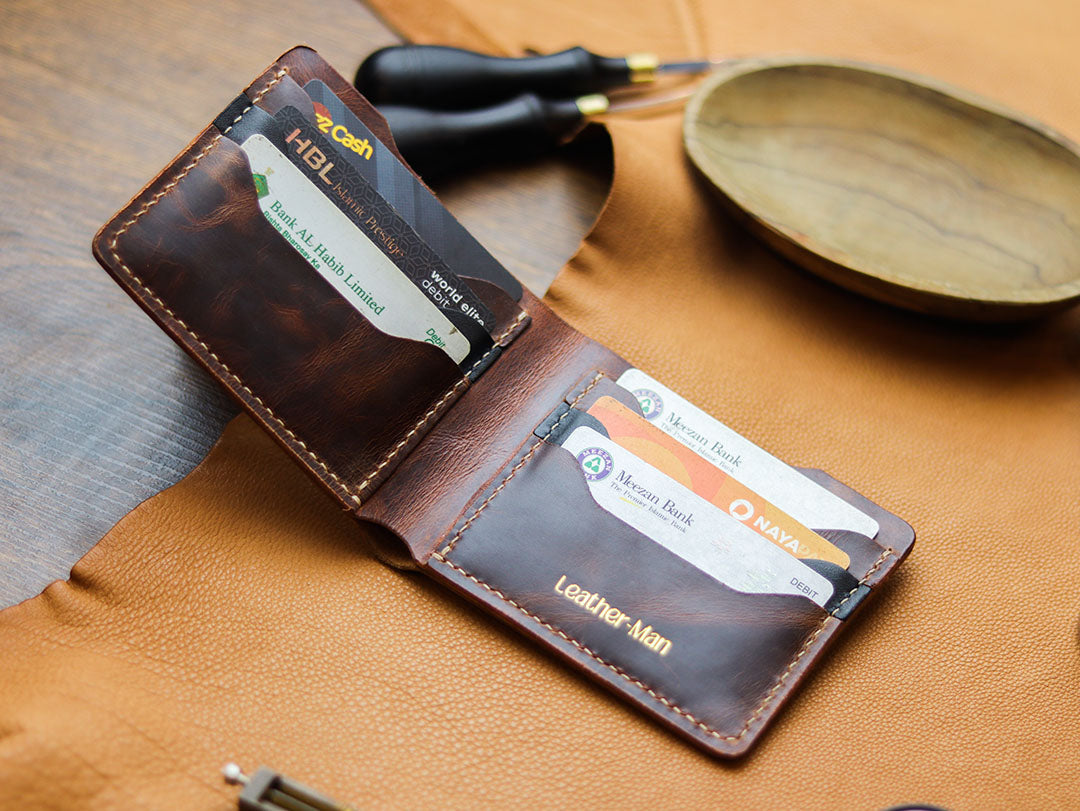 MAXIMUS - WHISKY BROWN WAX PULL UP LEATHER