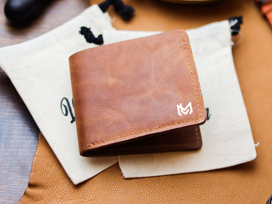 MAXIMUS - COGNAC BROWN BROWN WAX PULL UP LEATHER