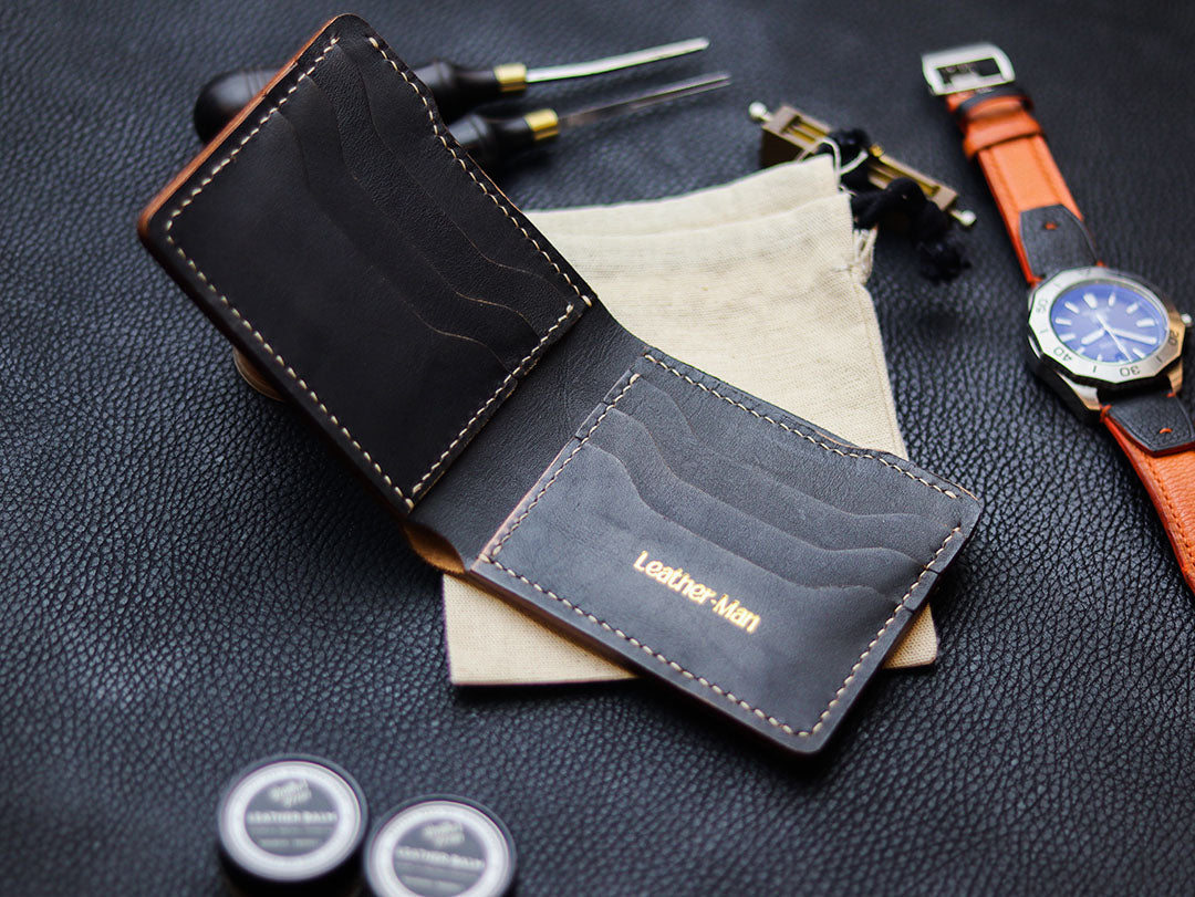 MAXIMUS PRO - HORWEEN BLACK VEG TAN LEATHER