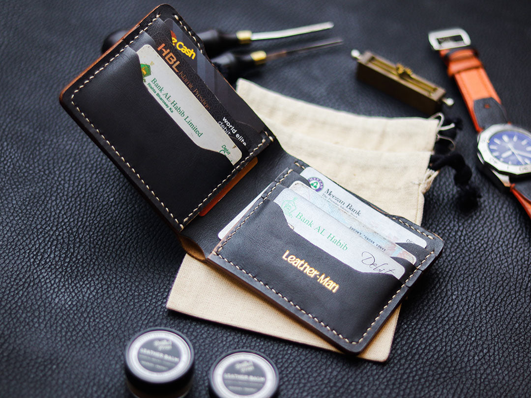 MAXIMUS PRO - HORWEEN BLACK VEG TAN LEATHER