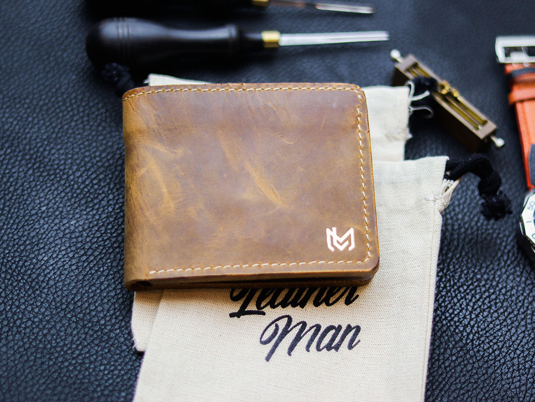 MAXIMUS PRO - BRONZE BROWN WAX PULL UP LEATHER
