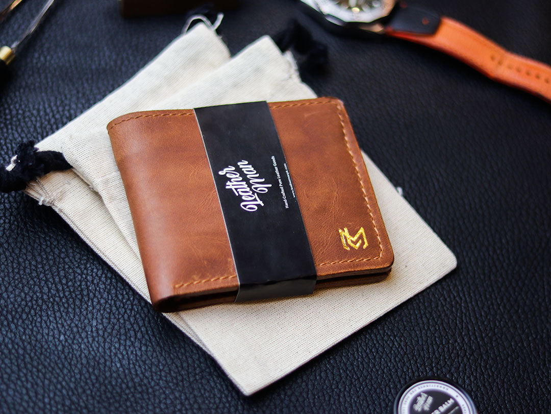 MAXIMUS PRO - COGNAC BROWN WAX PULL UP LEATHER