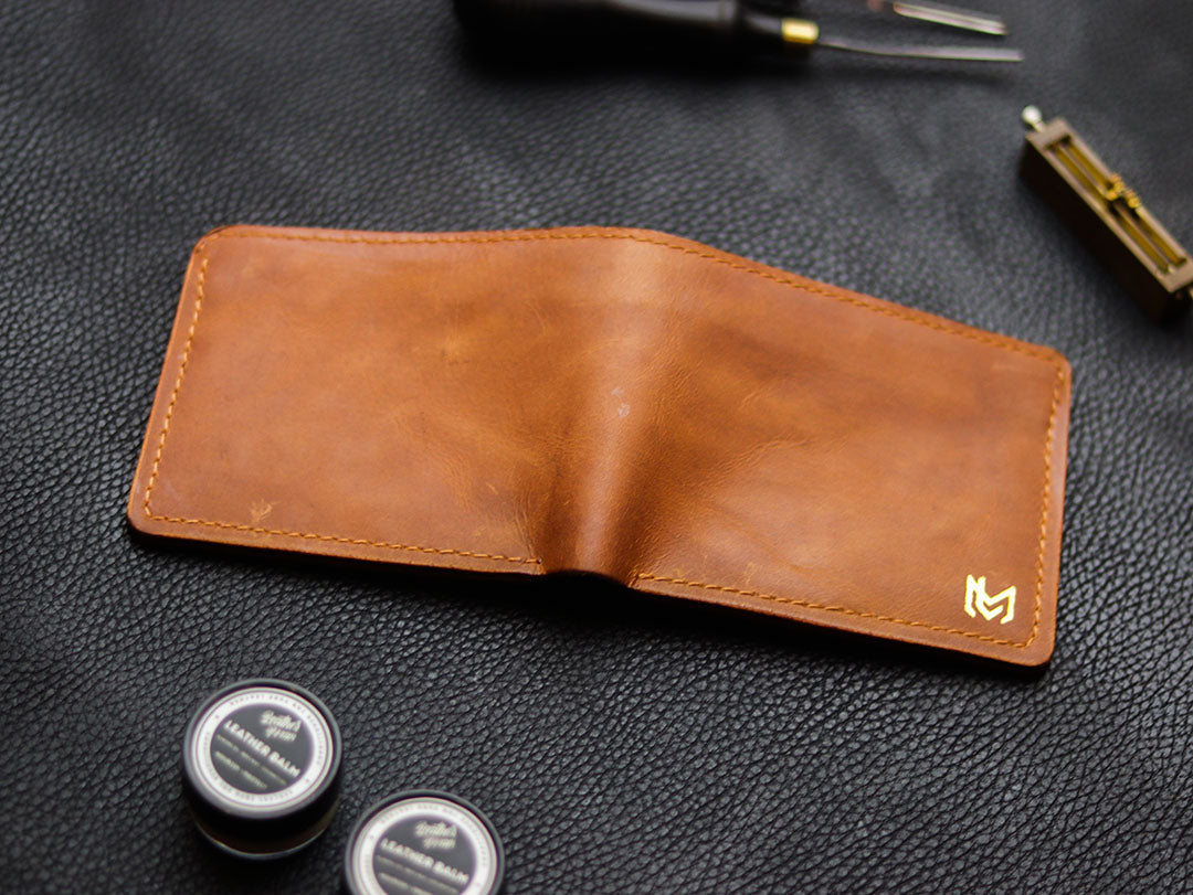 MAXIMUS PRO - COGNAC BROWN WAX PULL UP LEATHER