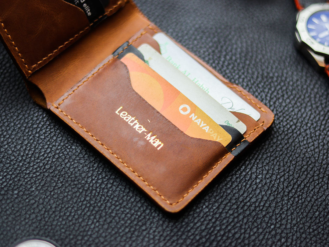 MAXIMUS PRO - COGNAC BROWN WAX PULL UP LEATHER