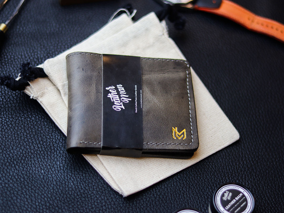 MAXIMUS PRO - MIDNIGHT GRAY WAX PULL UP LEATHER