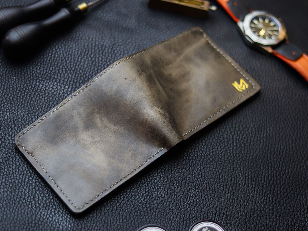 MAXIMUS PRO - MIDNIGHT GRAY WAX PULL UP LEATHER