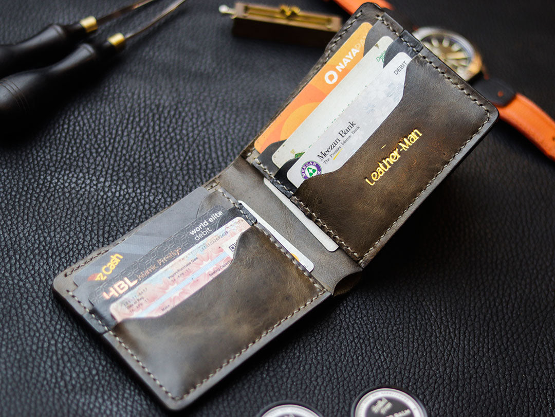 MAXIMUS PRO - MIDNIGHT GRAY WAX PULL UP LEATHER