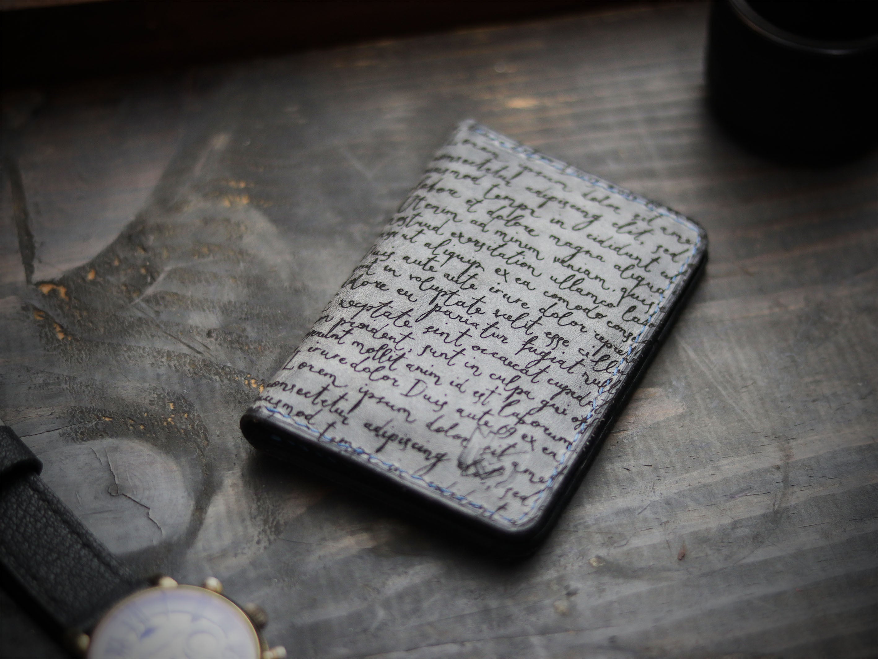 ARTEMUS - STONE BLUE (ENGRAVED)