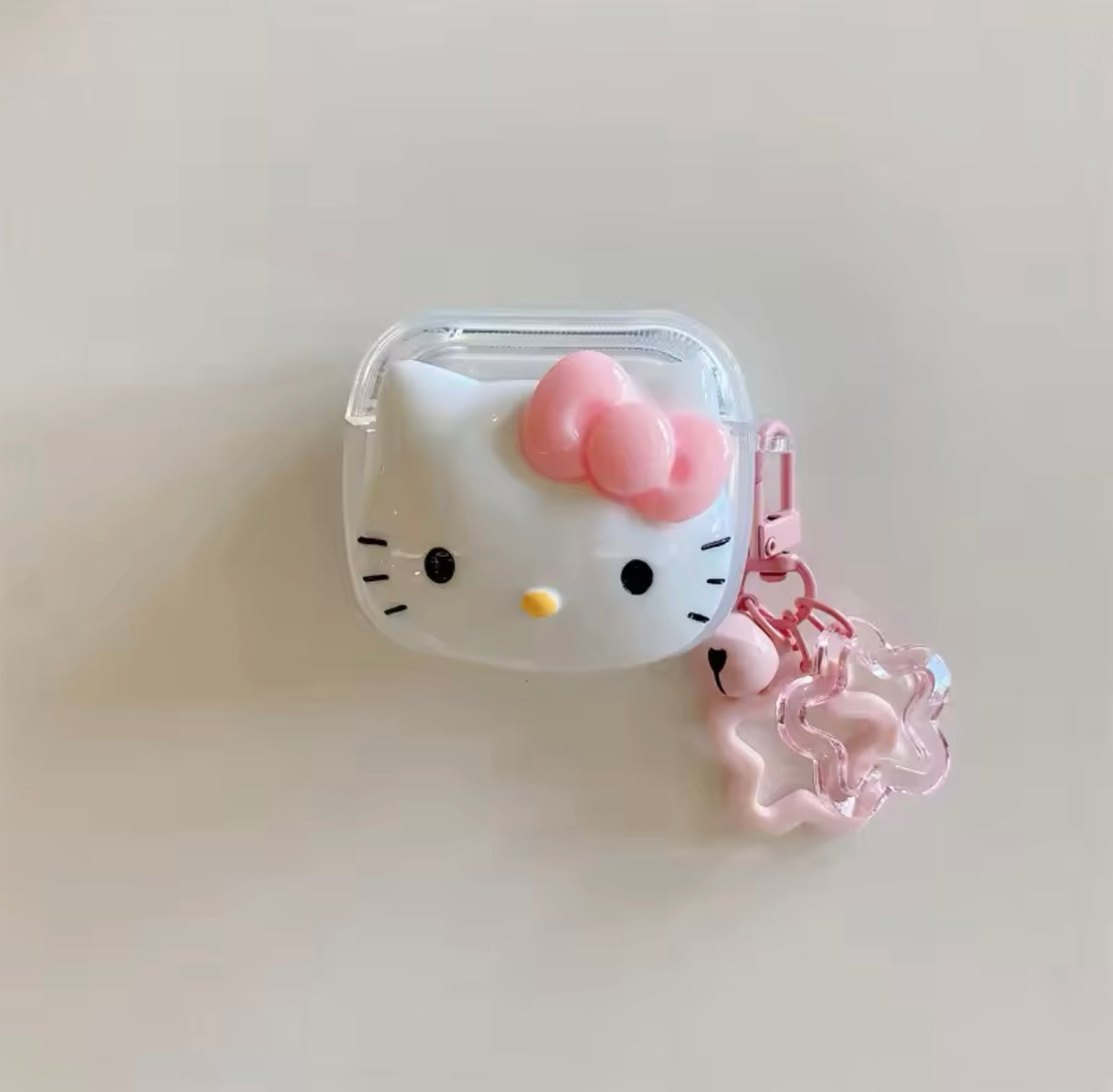Hello Kitty Airpod Case With Keychain-GRIP grip