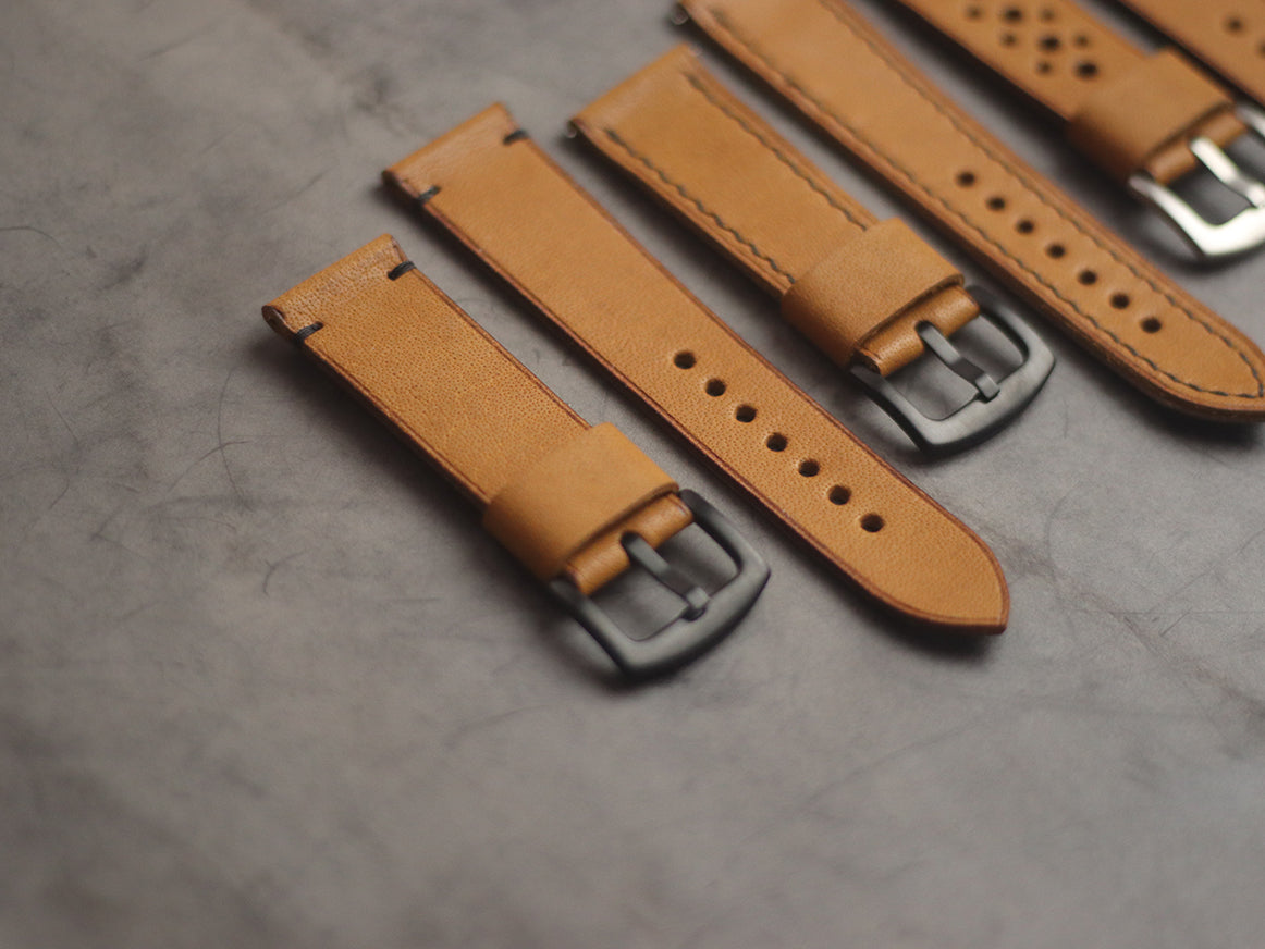 MUSATRD RALLY HAND-CRAFTED LEATHER WATCH STRAPS