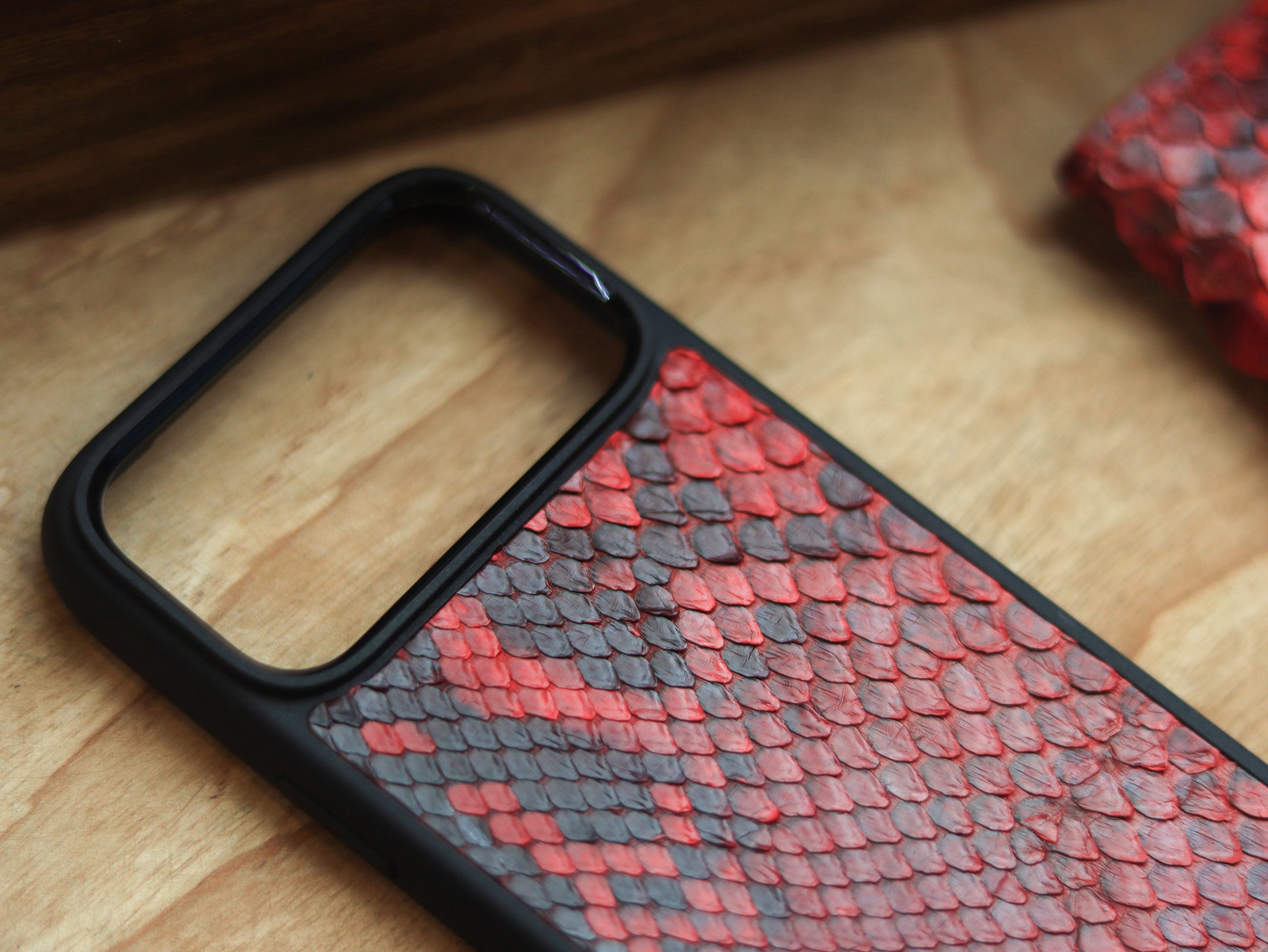 VENETIAN RED PYTHON SKIN MAGSAFE CASE