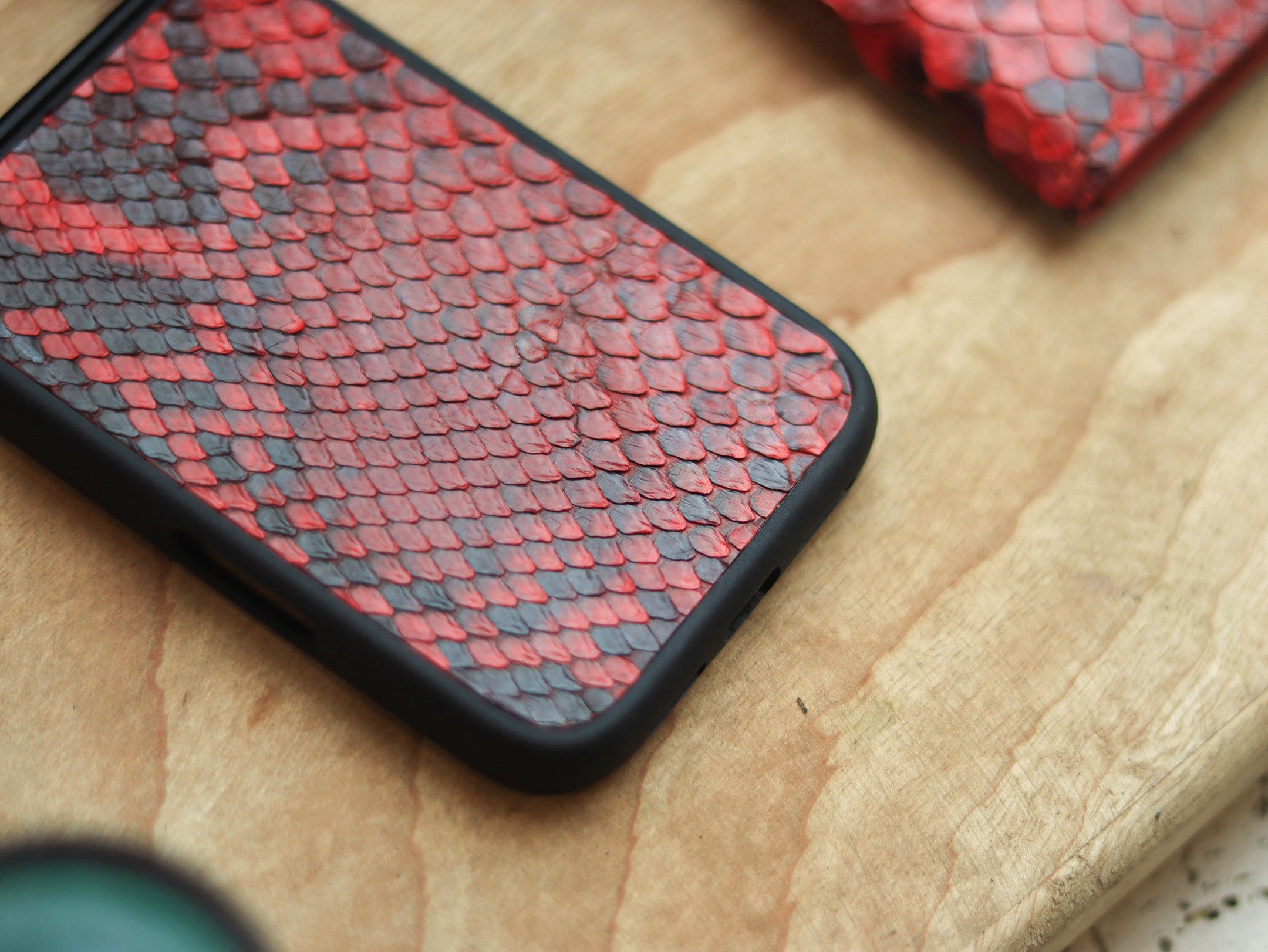 VENETIAN RED PYTHON SKIN MAGSAFE CASE