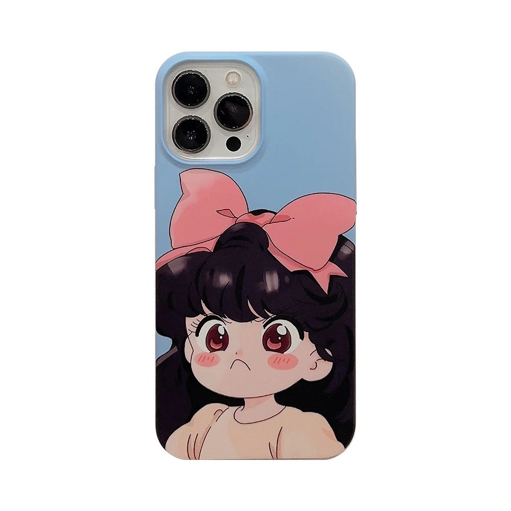 Angry Girl Phone Case- Grip grip