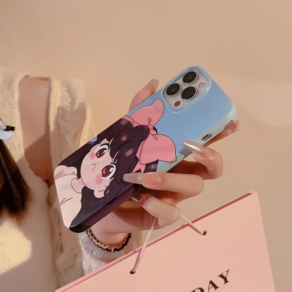 Angry Girl Phone Case- Grip grip