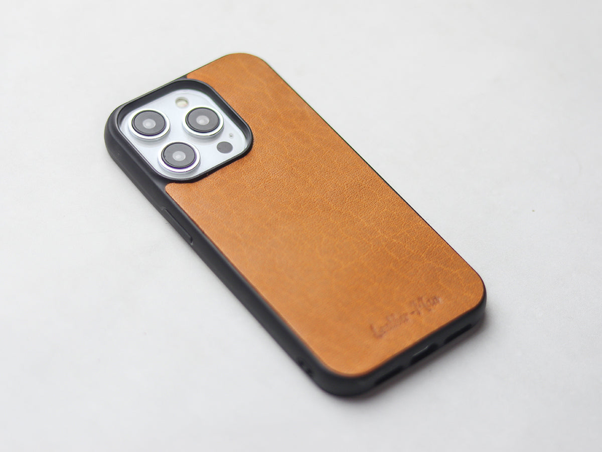 MUSTARD LEATHER CLASSIC PHONE CASE