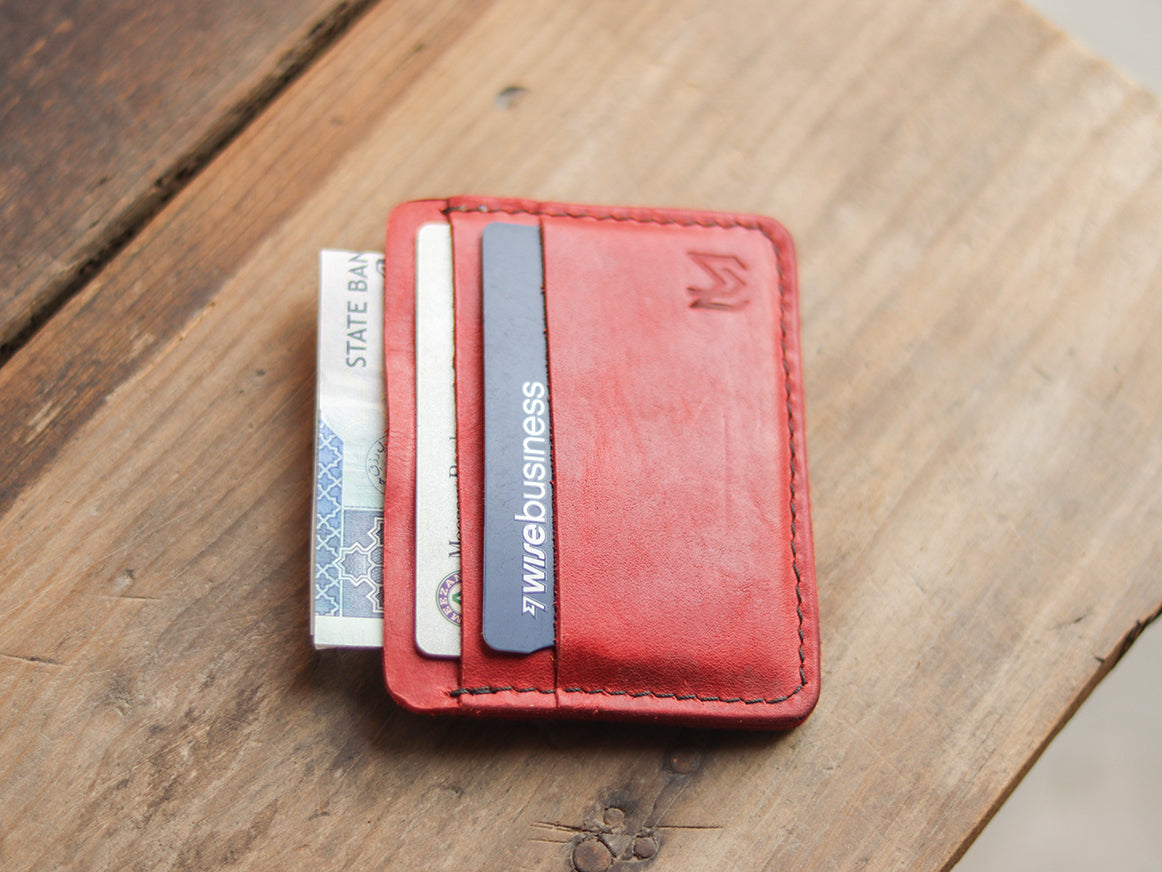 MINIMAL CLASSIC - PRISMATIC RED LEATHER