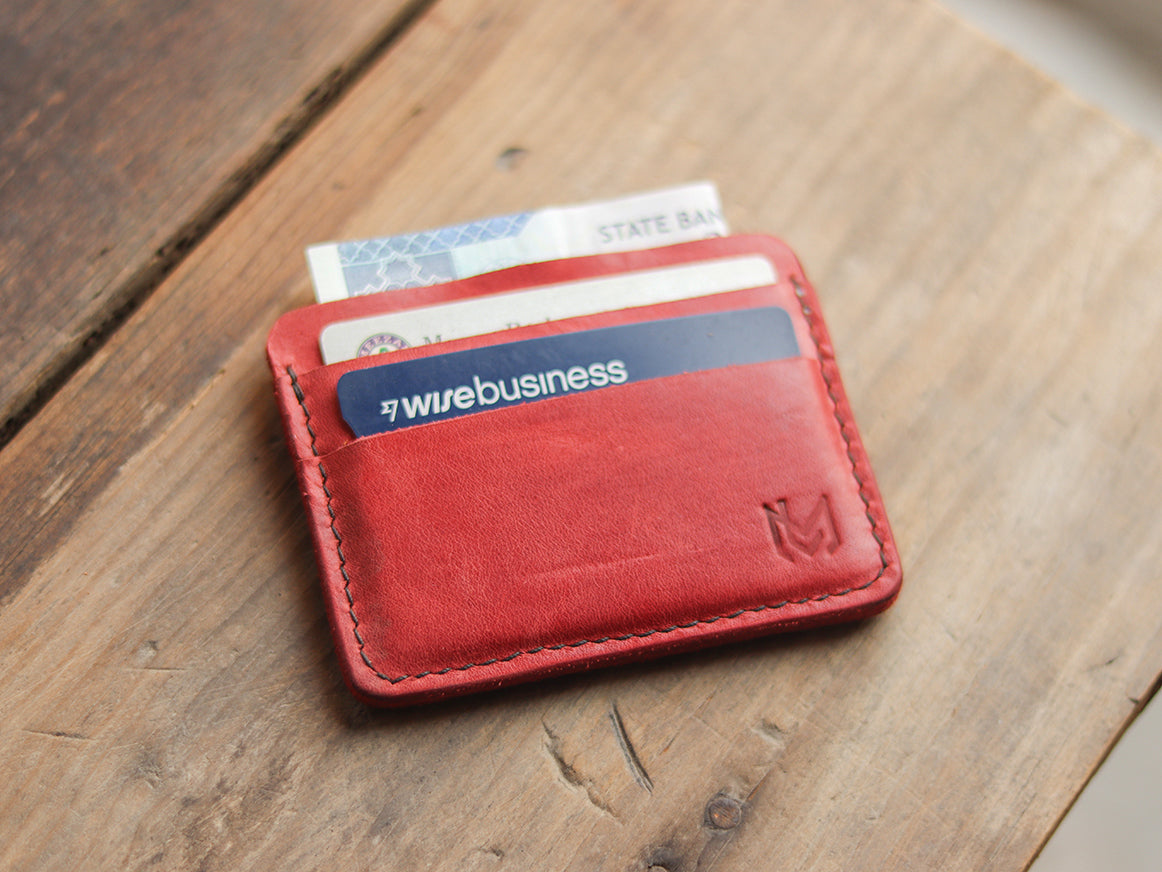 MINIMAL CLASSIC - PRISMATIC RED LEATHER