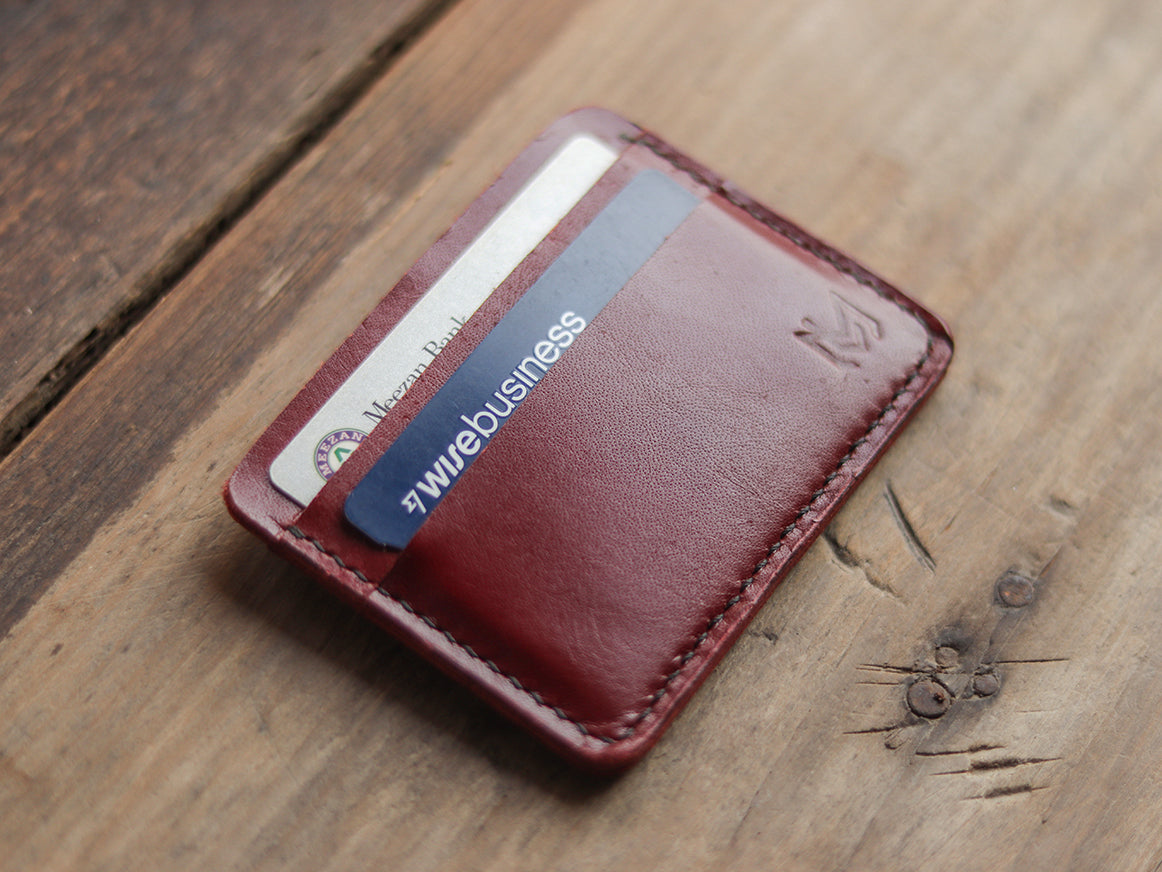 MINIMAL CLASSIC - GARNET BURGUNDY LEATHER
