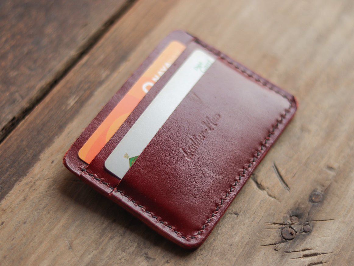 MINIMAL CLASSIC - GARNET BURGUNDY LEATHER
