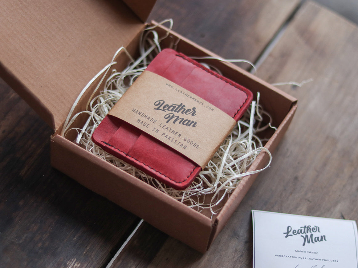 MINIMAL CLASSIC - PRISMATIC RED LEATHER