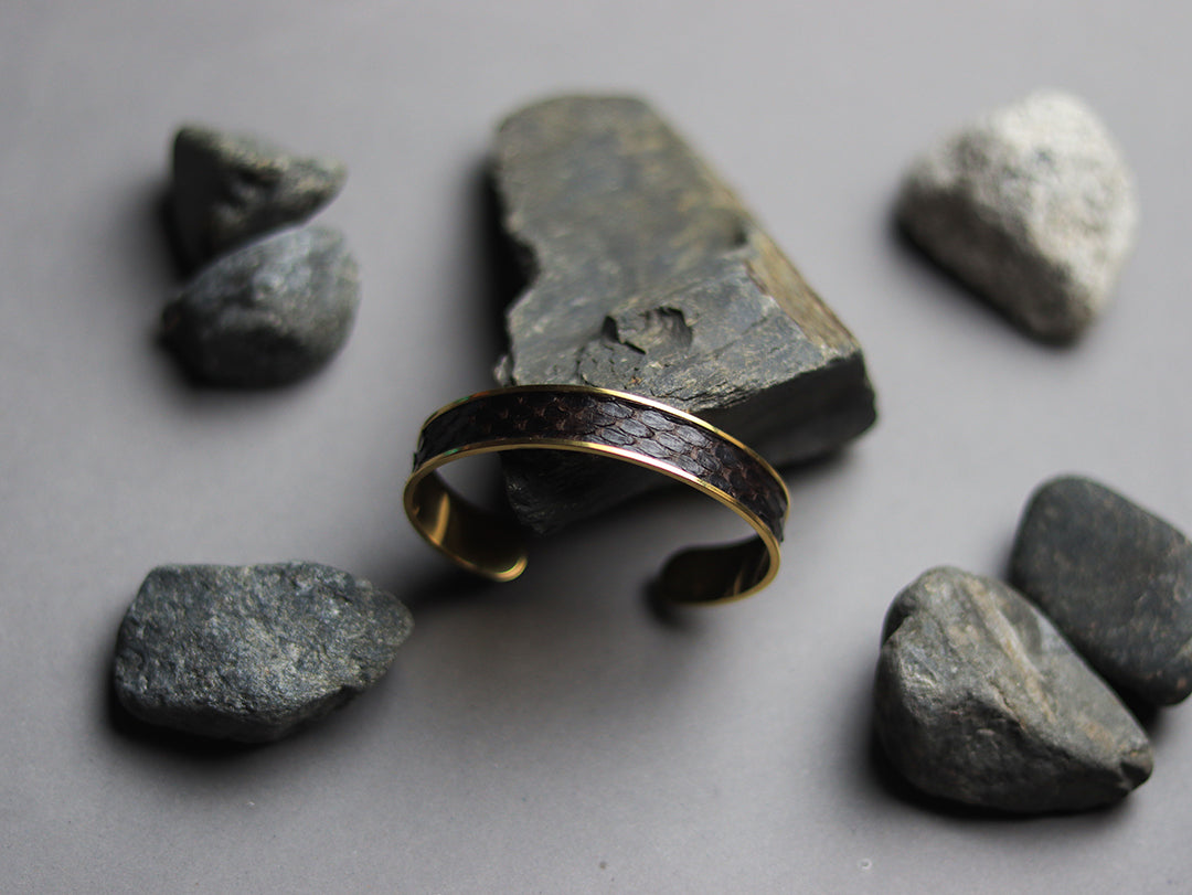 BLISK - PYTHON SKIN CUFFS