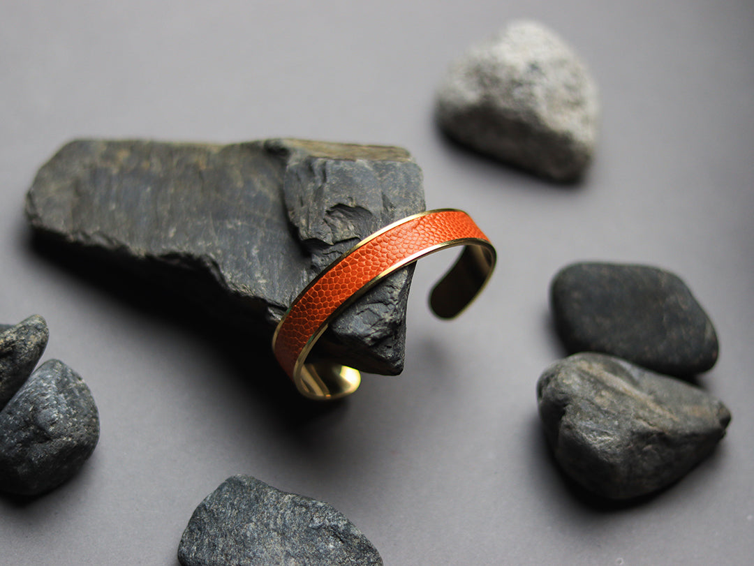 BLISK - OSTRICH LEG SKIN CUFFS