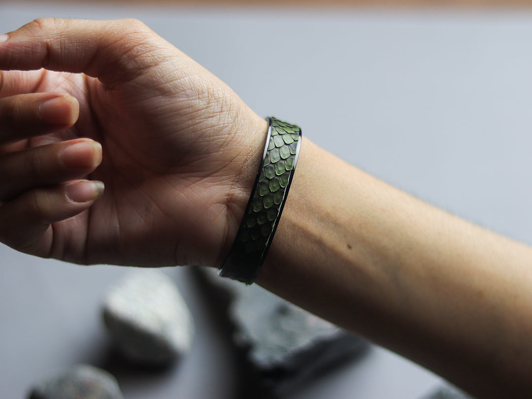 BLISK - PYTHON SKIN CUFFS