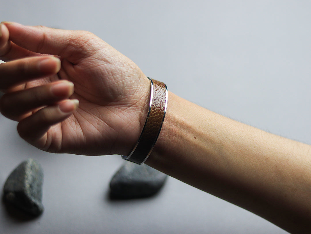 BLISK - OSTRICH LEG SKIN CUFFS