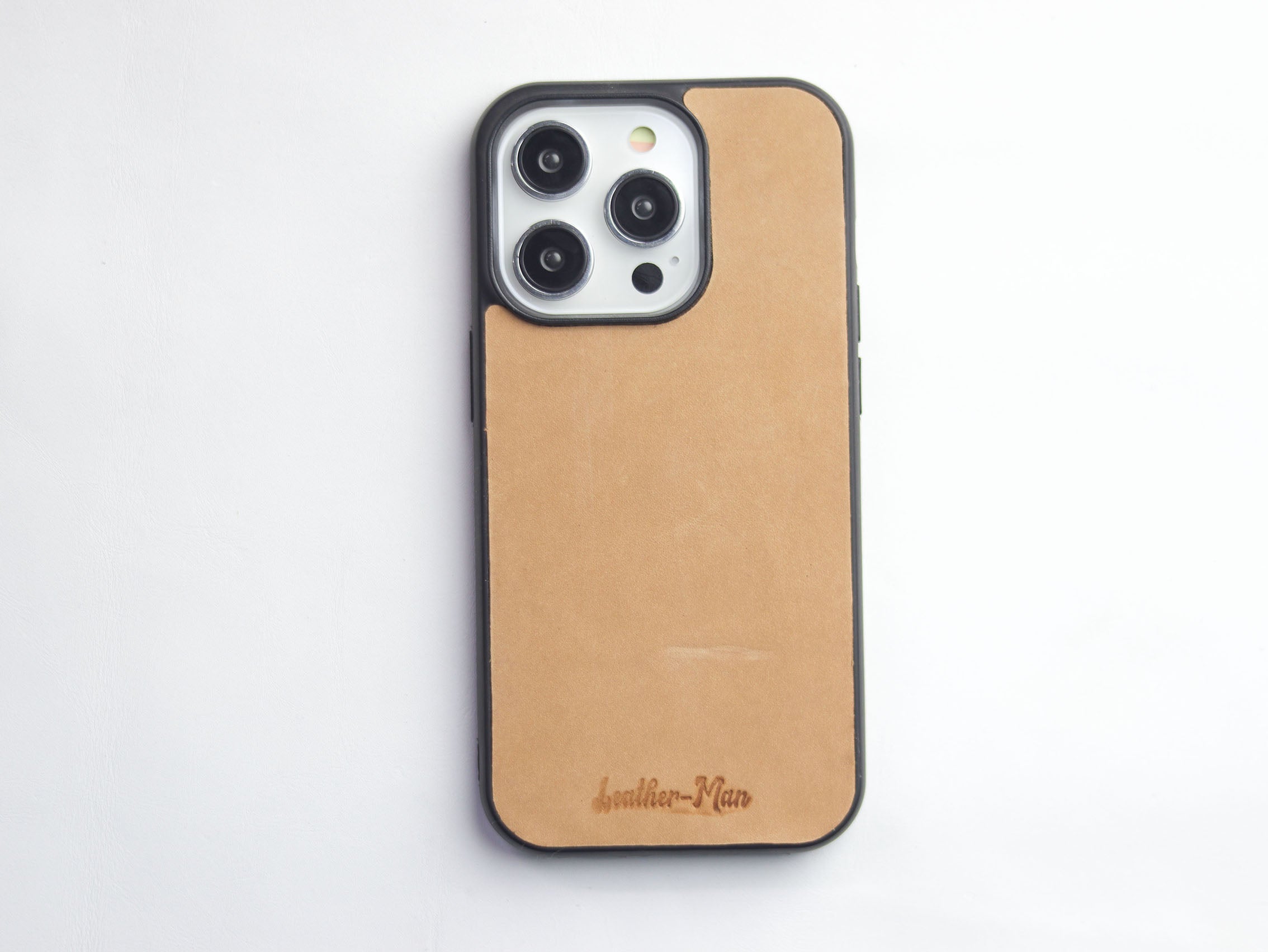 NATURAL BUTTERO LEATHER CLASSIC PHONE CASE