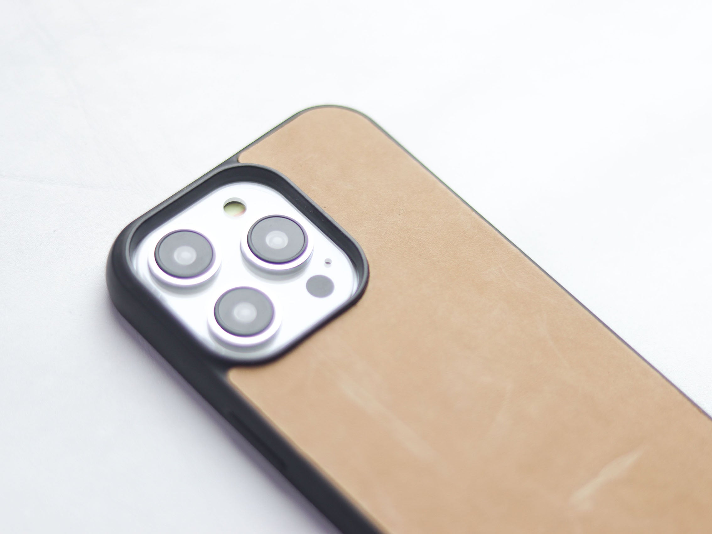 NATURAL BUTTERO LEATHER CLASSIC PHONE CASE