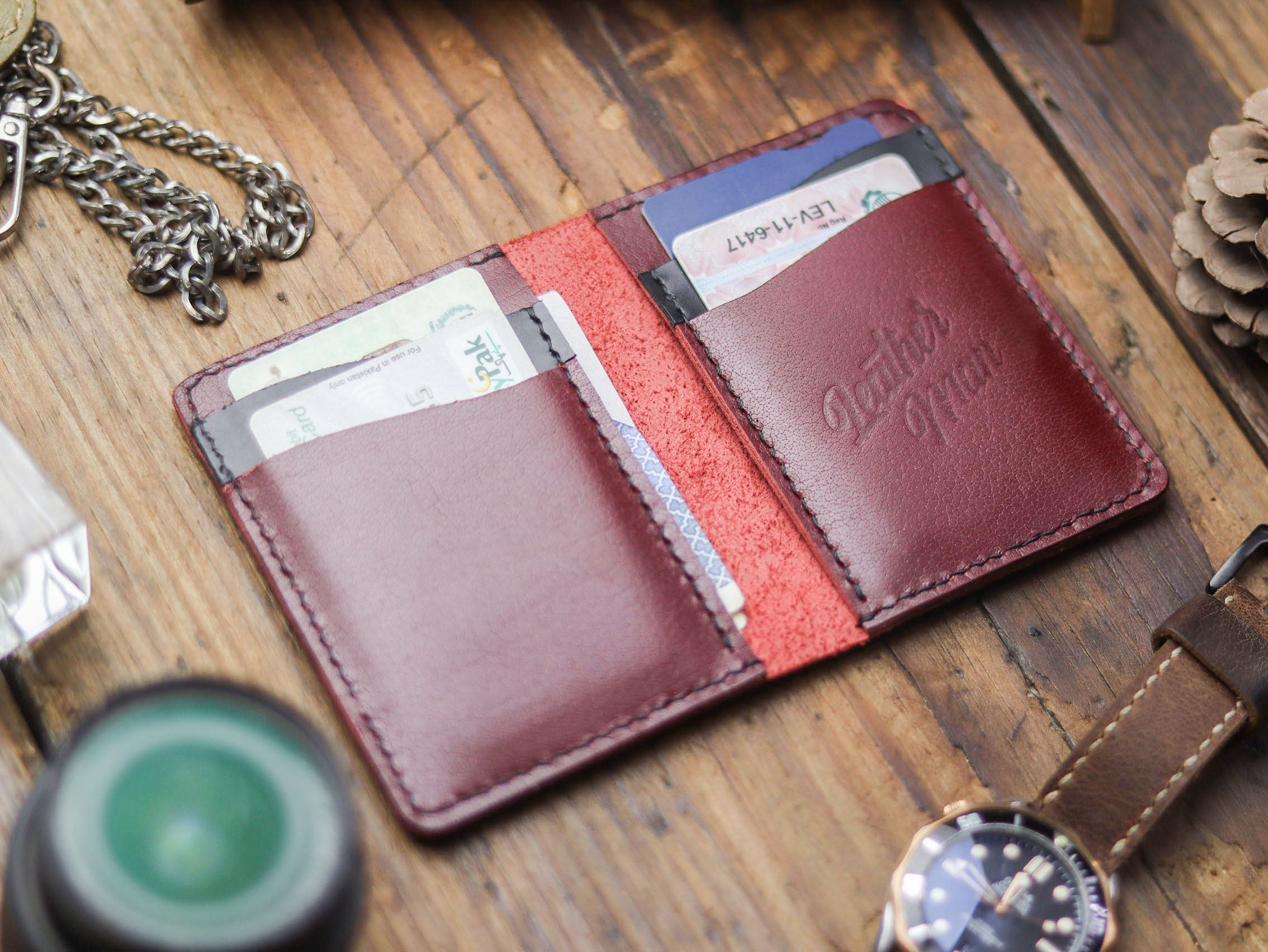 "KODUS" GARNET BURGUNDY