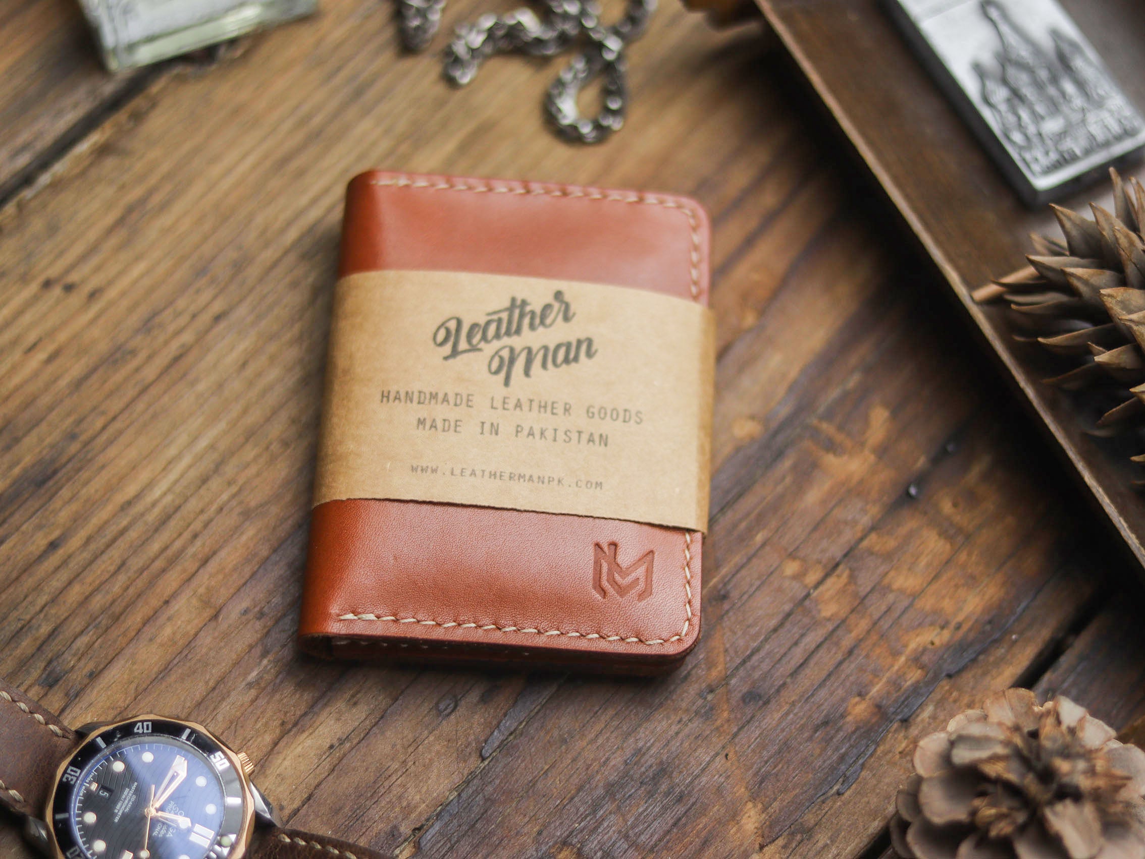 "KODUS" TAN BROWN