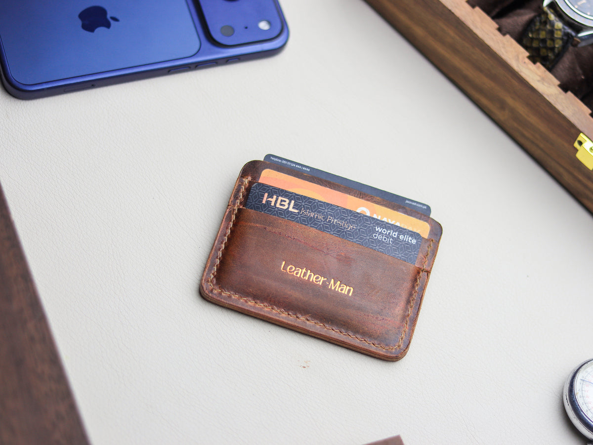 MINIMAL CLASSIC - OLMO BROWN VEG WAX PULL UP LEATHER