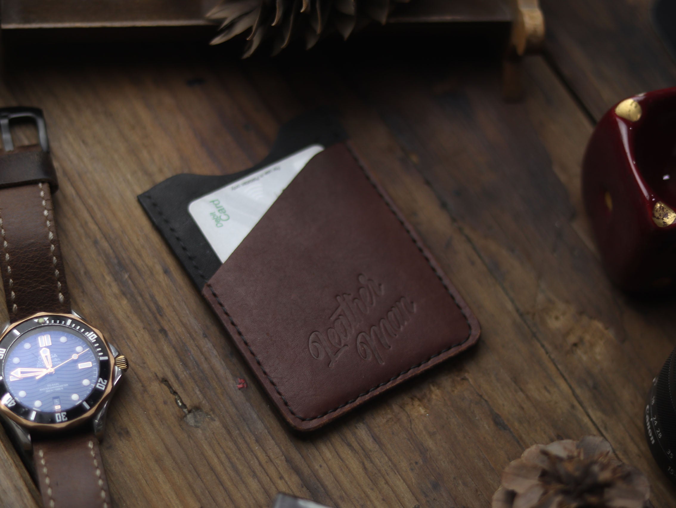 "ARCHER" BLACK & CHESTNUT BROWN