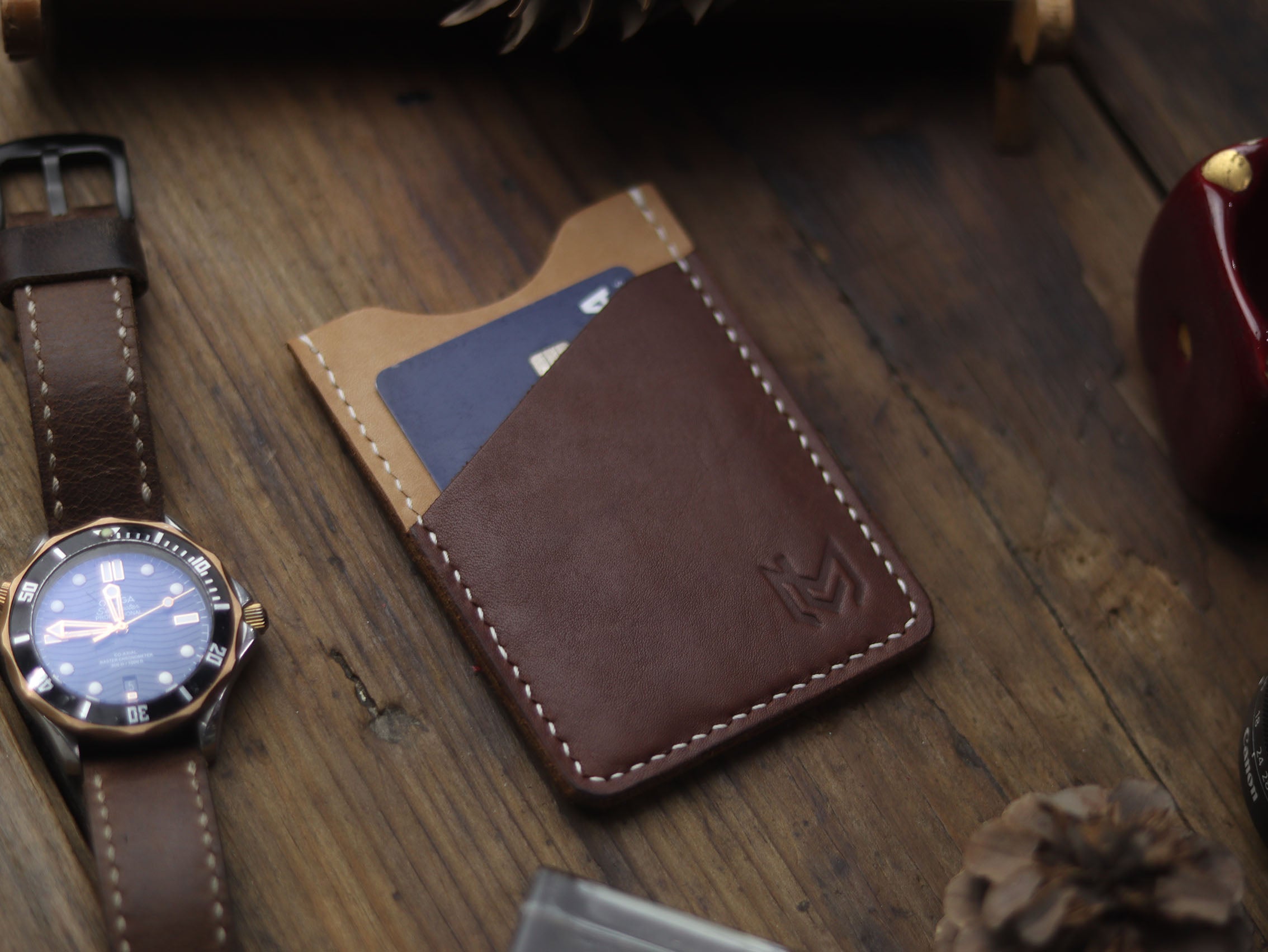 ARCHER - NATURAL BUTTERO & CHESTNUT BROWN