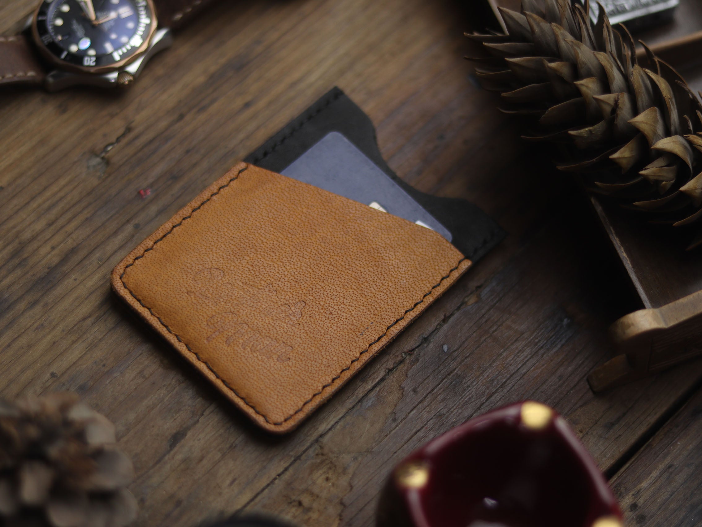 "ARCHER" BLACK & MUSTARD
