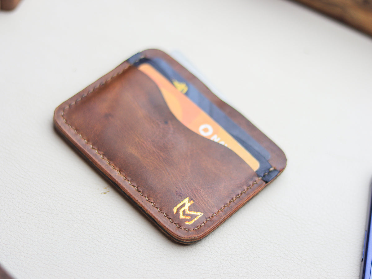 MINIMAL - OLMO BROWN VEG WAX PULL UP LEATHER