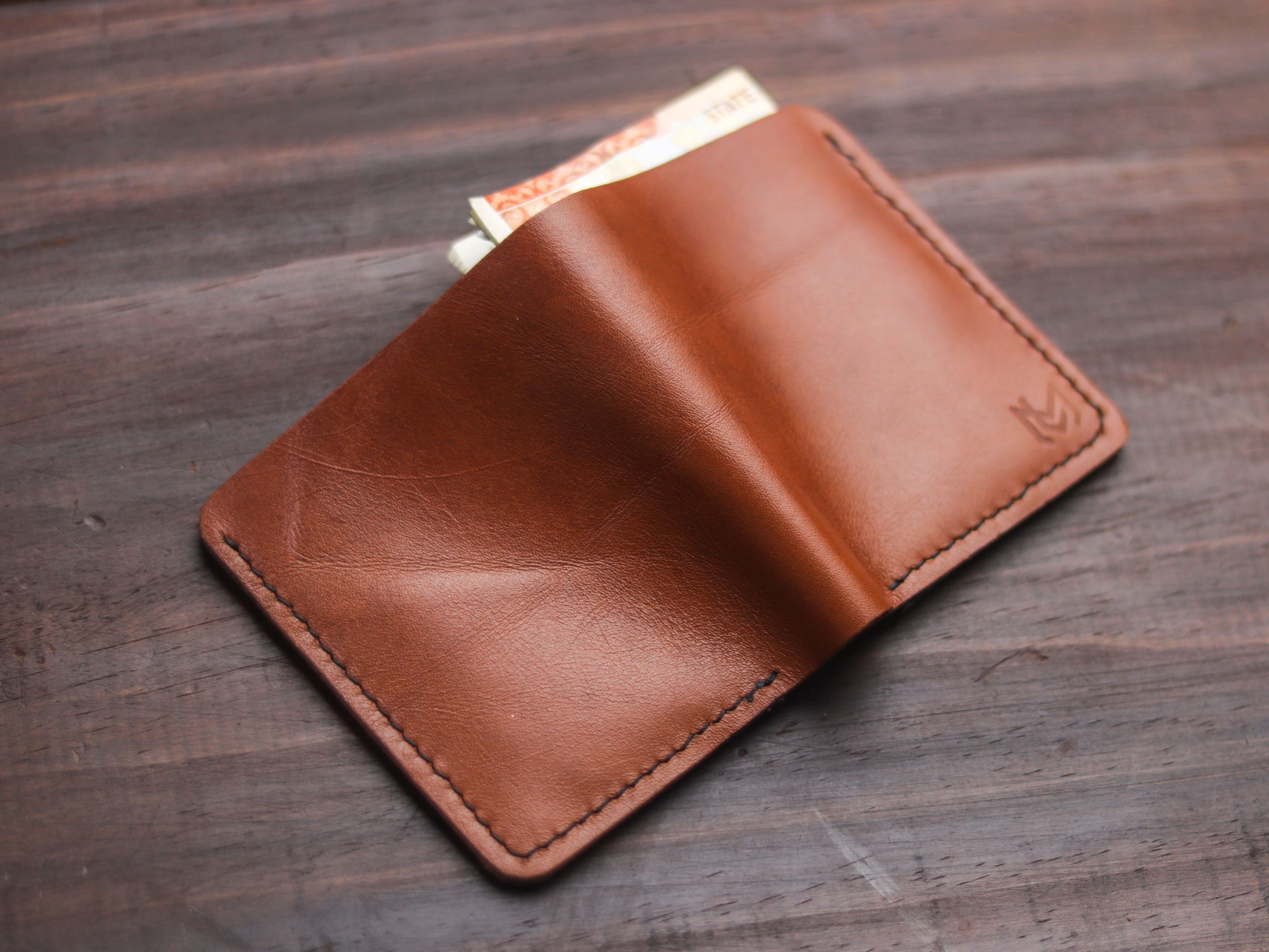 "TRIDENT CLASSIC MINI" TAN BROWN & BLACK
