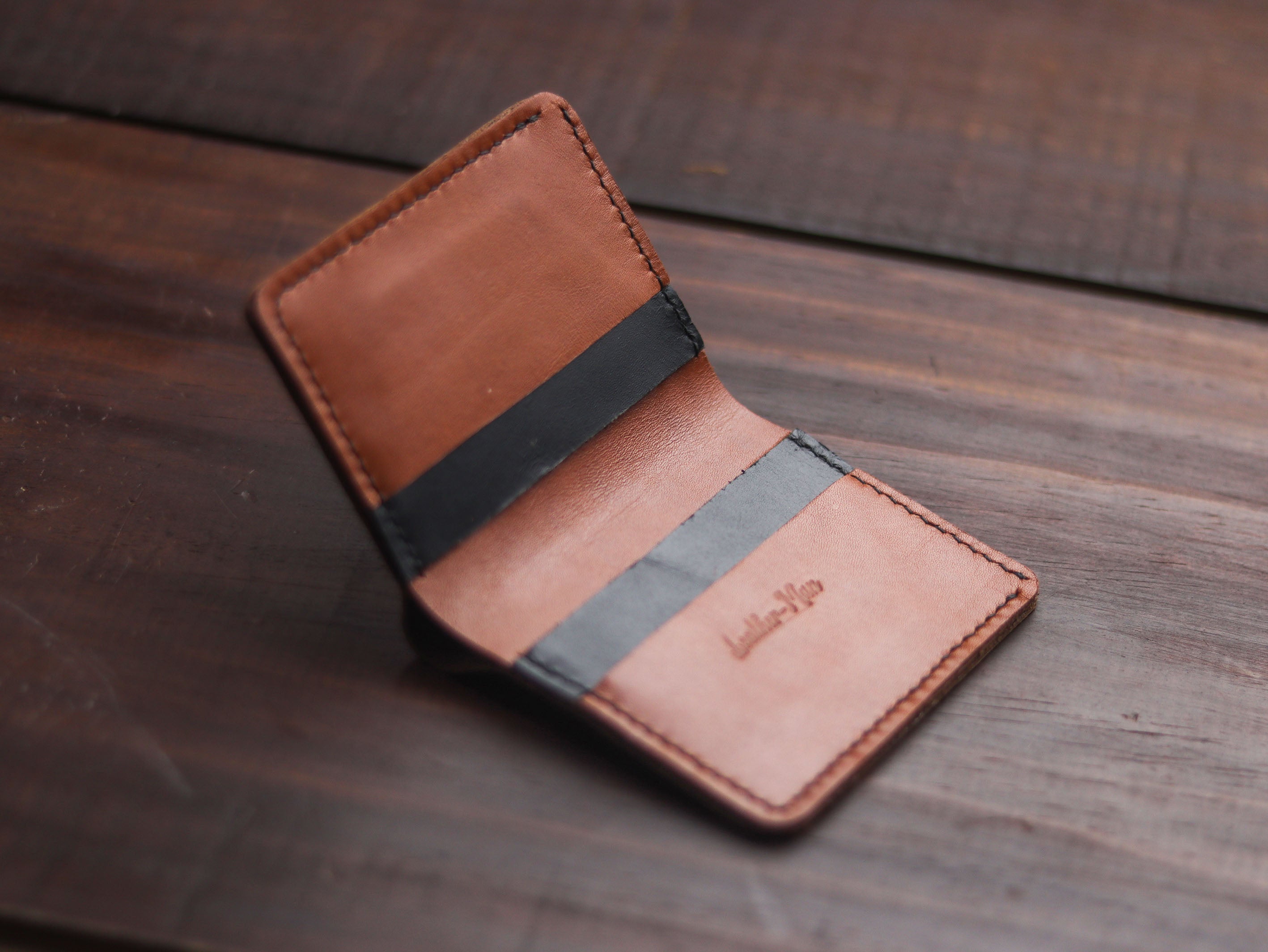 "TRIDENT CLASSIC MINI" TAN BROWN & BLACK